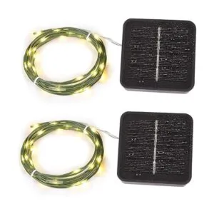 Mini luces cortas de jardín alimentadas por energía solar_2