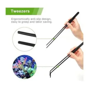 Catcan Quarium Aquascape Kit de herramientas 4 en 1