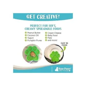 Raw Paws Alfombrilla de lamer para perros y gatos 2_4