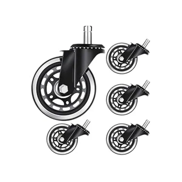 Ruedas para silla de oficina de 3.0 in resistente de_2