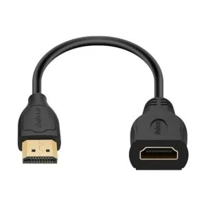 Cable de extensión HDMI 4K de 1 pie paquete de 2_2