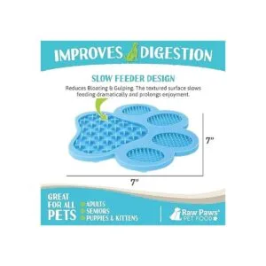 Raw Paws Alfombrilla de lamer para perros y gatos 2_3