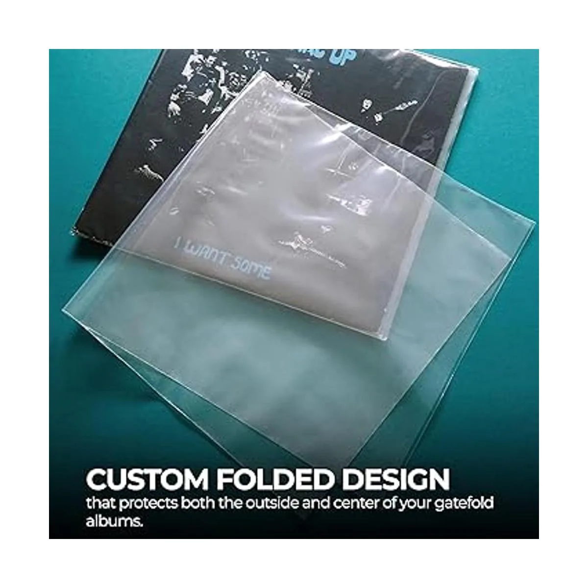 Gatefold Fundas exteriores LP para almacenamiento de_5
