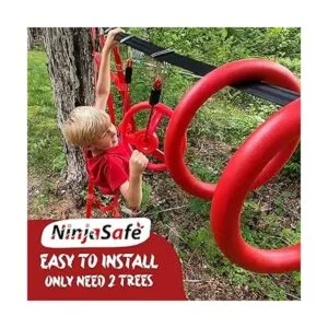 Ninja Warrior Curso de obstáculos para niños y niñas_6