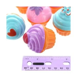 GIFTEXPRESS Juego de 6 piezas de postres de comida para_3