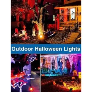 SUNVIE Foco de Halloween para exteriores 6 W RGB que_2