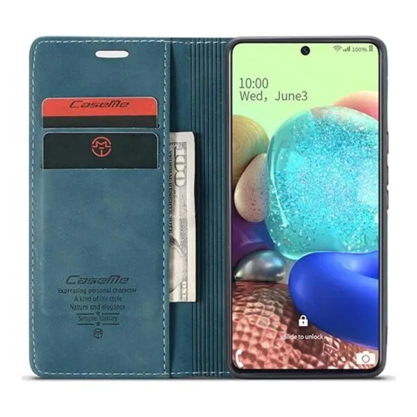 Funda para Samsung Galaxy A71 5G funda tipo cartera para_2