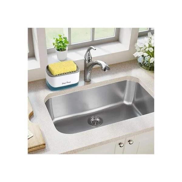 Kitchen Dish Soap Dispenser with Sponge Holder 2022_4