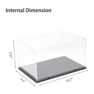 ELEpure Vitrina de acrílico transparente para juguetes_2