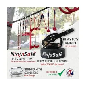 Ninja Warrior Curso de obstáculos para niños y niñas_5