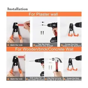 AOBEN Ganchos de garaje 24 piezas resistentes