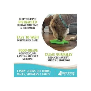 Raw Paws Alfombrilla de lamer para perros y gatos 2_2