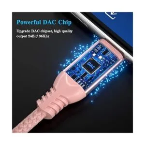 TITACUTE Adaptador de audio USB C a conector de 0.138 in_3