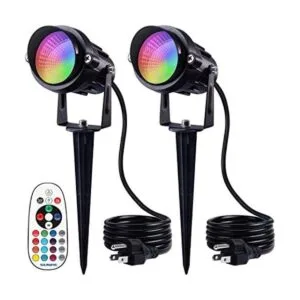 SUNVIE Foco de Halloween para exteriores 6 W RGB que_1