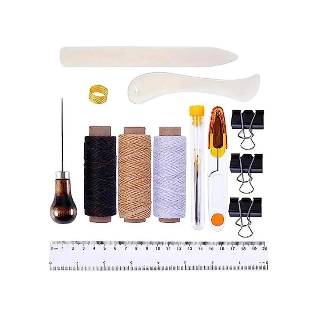 Kit de encuadernación de 19 piezas para principiantes_1