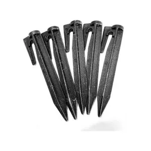 EMBerg 100 unidades estacas de alambre de plástico para