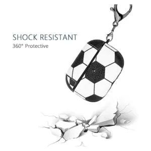 Funda para Airpods Pro diseño de fútbol de protección_3