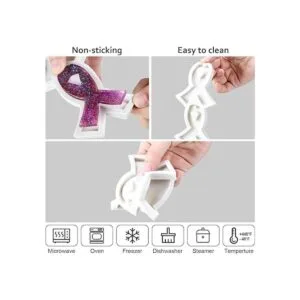 6 piezas de cinta de silicona para concientización molde