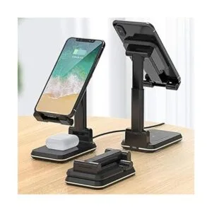 Soporte de carga inalámbrica para teléfono 2 en 1_2