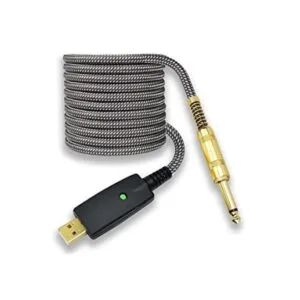 Mugteeve Adaptador de cable de guitarra a USB USB a 14_1