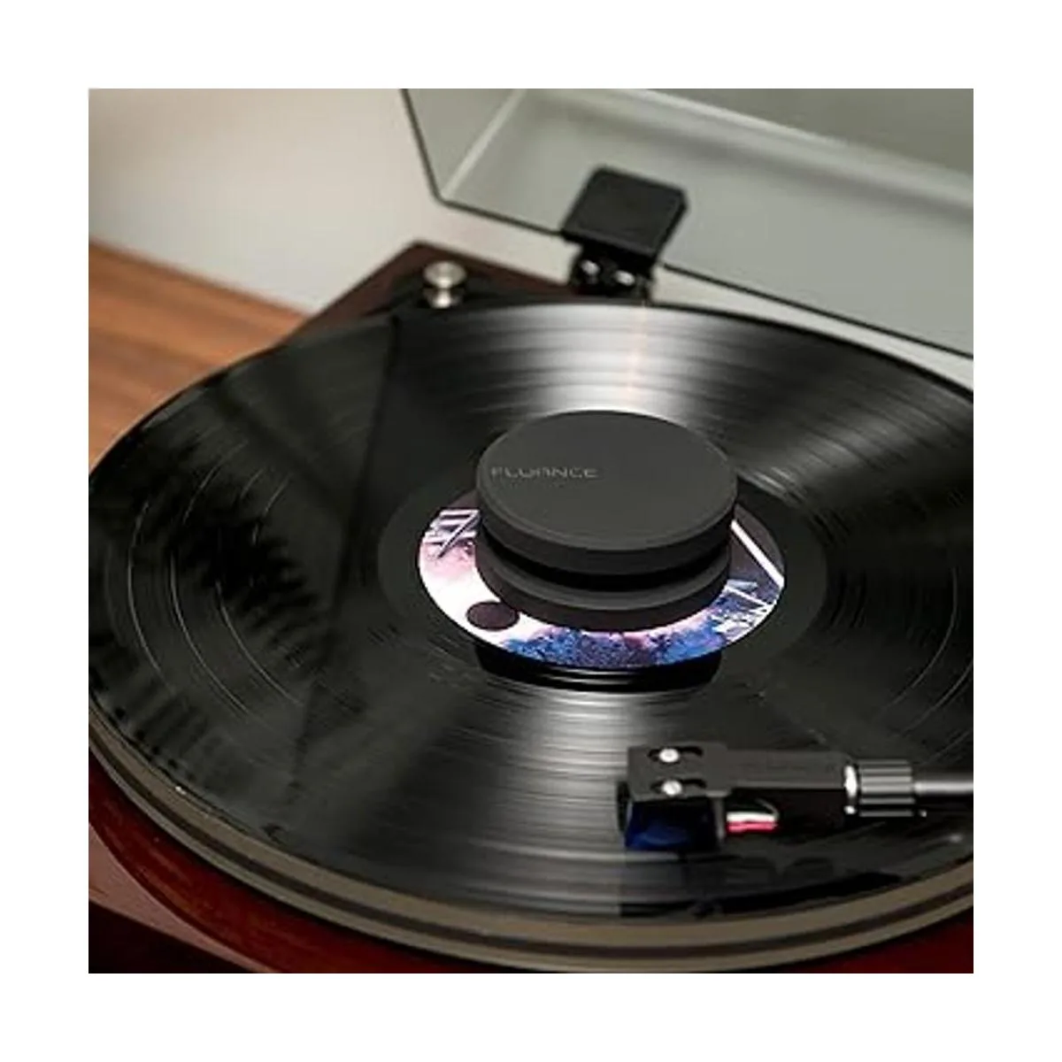 Fluance HiFi Estabilizador de peso de vinilo de alta masa_5