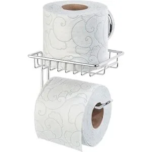 HASKO Accessories Soporte de papel higiénico con ventosa