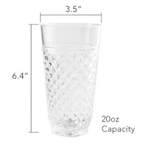 PG Drinkware Collection Vasos de agua de plástico de