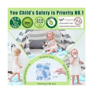 Bola de plástico con bolas de ftalatos libre de BPA no_3