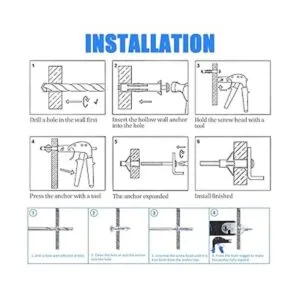 ISPINNER Herramienta de fijación de metal para anclaje de_2