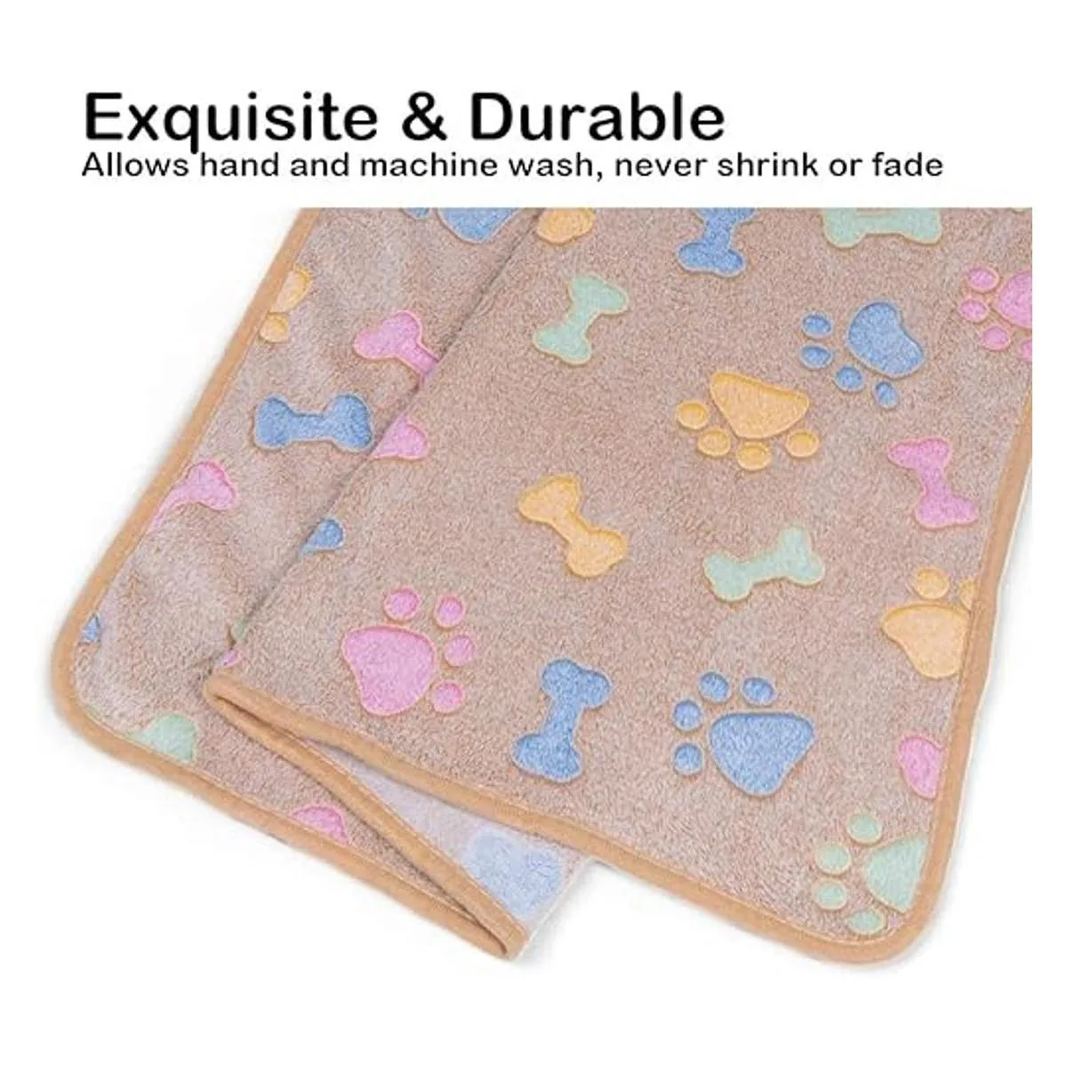 Dono 1 paquete de 3 mantas suaves y esponjosas con bonito_6