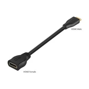 Cable de extensión HDMI 4K de 1 pie paquete de 2_5