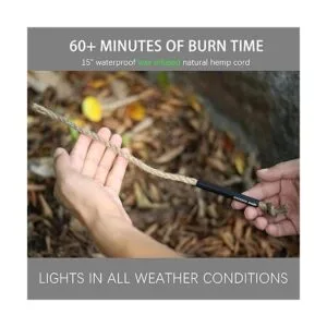 CrocSee Kit de supervivencia de cuerda de cáñamo_3