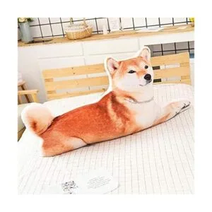 Mozacona Cojín 3D Shiba Inu con forma de perro_2