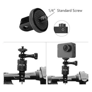 Soporte de bicicleta para GoPro soporte de manubrio de_2