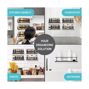 Soporte de pared para especias Organizador de especias