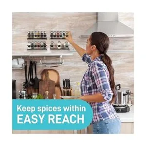 Soporte de pared para especias Organizador de especias