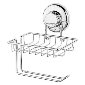 HASKO Accessories Soporte de papel higiénico con ventosa