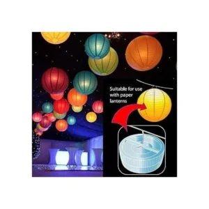 Luces LED sumergibles de papel con control remoto_4