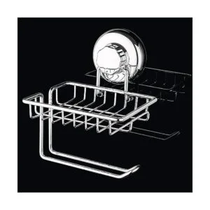 HASKO Accessories Soporte de papel higiénico con ventosa