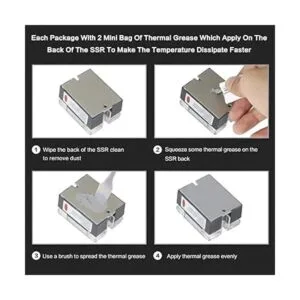 CG relé de estado sólido SSR40DD DC a CC entrada 332VDC a_3