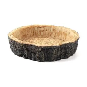 CalPalmy Paquete de 2 cuencos de comida para reptiles