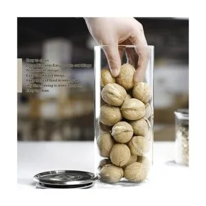 Tarros de almacenamiento de vidrio LUXU 20 OZ33 OZ54 OZ_5