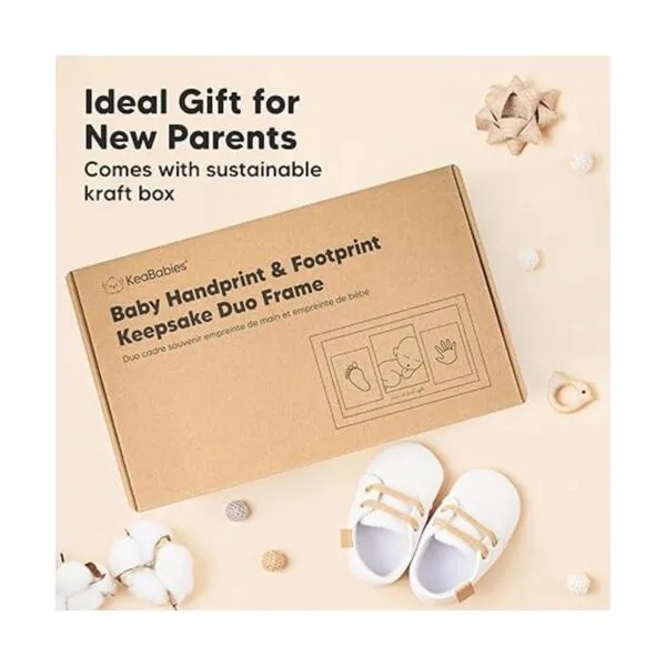Kit de mano y huella de bebé Regalos personalizados para_4