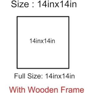 Anolyfi Decoración de baño lienzo verde azulado pintura_6