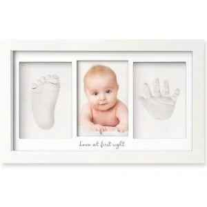 Kit de mano y huella de bebé Regalos personalizados para_1