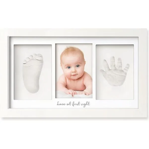 Kit de mano y huella de bebé Regalos personalizados para_1