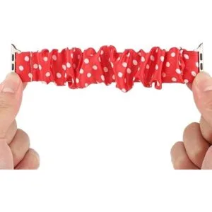 Correa elástica de lunares y funda de poliuretano_4