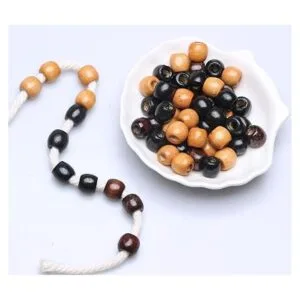 300 cuentas de madera impresas de 0.433 x 0.472 in de_3