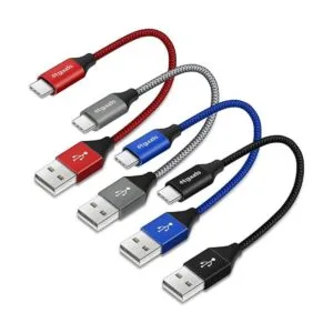 Paquete de 4 cable USB corto tipo C de 42 A carga_1