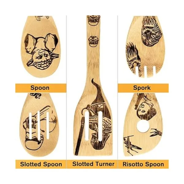Star War Cucharas de madera de cocina utensilios de
